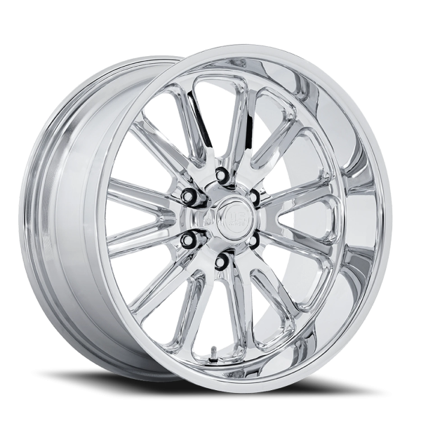 US Mags UC145 Rambler 6 Wheel - 20x8 Chrome Chrome Plated Rim (6x139.7 Bolt Pattern, +1mm Offset,...
