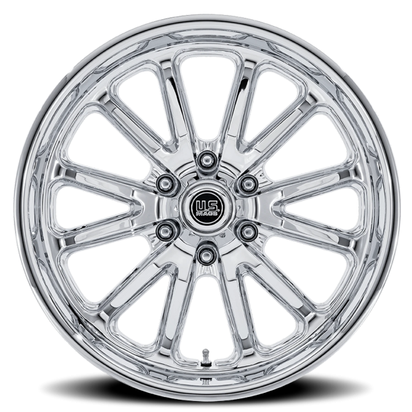 US Mags UC145 Rambler 6 Wheel - 20x8 Chrome Chrome Plated Rim (6x139.7 Bolt Pattern, +1mm Offset,...
