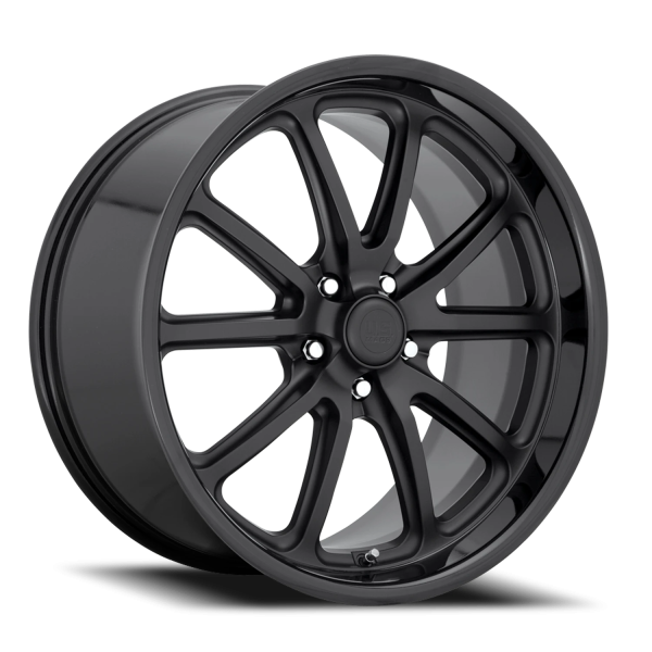 US Mags U123 Rambler Wheel - 20x8 Gloss Black w/ Matte Black Rim (5x127 Bolt Pattern, +1mm Offset...