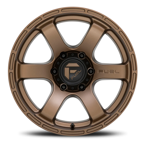 FUEL 1PC D768 MATTE BRONZE - 18X9 - 6X5.5 BP, -12MM Offset (1 Wheel)