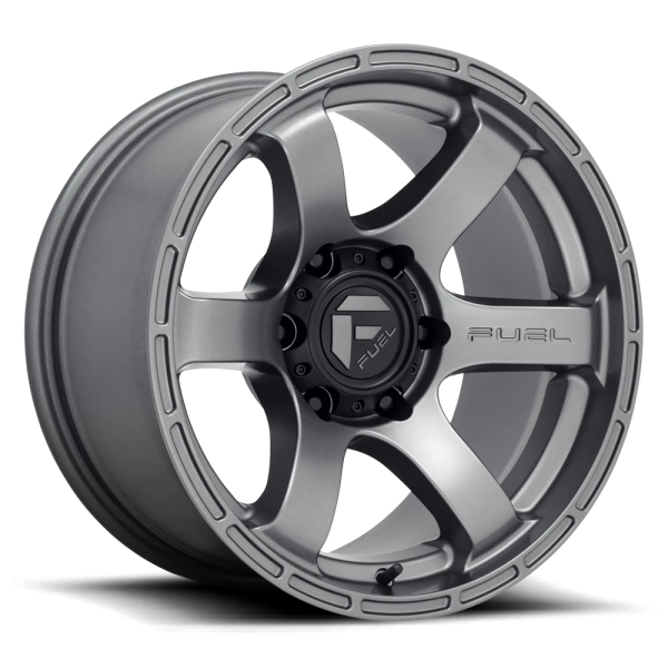 FUEL 1PC D767 MATTE GUN METAL - 18X9 - 6X120 BP, 20MM Offset (1 Wheel)