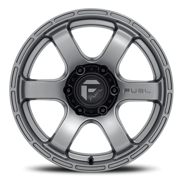 FUEL 1PC D767 MATTE GUN METAL - 18X9 - 6X120 BP, 20MM Offset (1 Wheel)