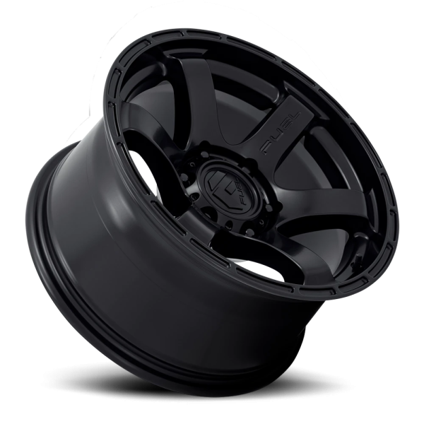 FUEL 1PC D766 SATIN BLACK - 18X9 - 6X120 BP, 1MM Offset (1 Wheel)