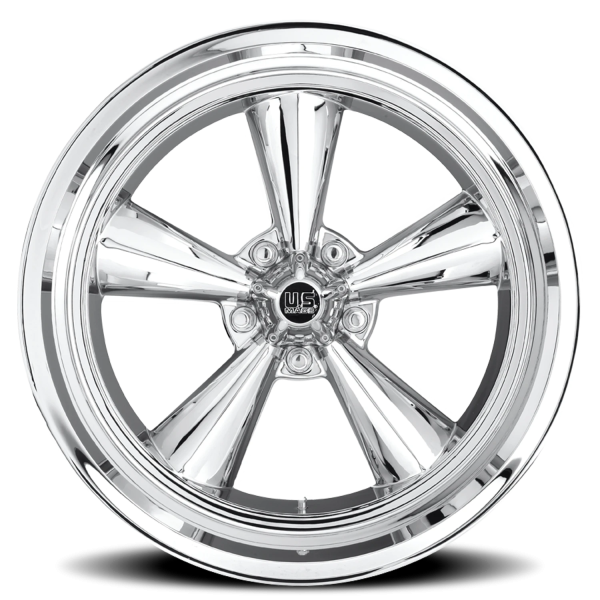 US Mags U104 Standard Wheel - 17x8 Chrome Rim (5x120.65 Bolt Pattern, +1mm Offset, 72.56mm Hub)