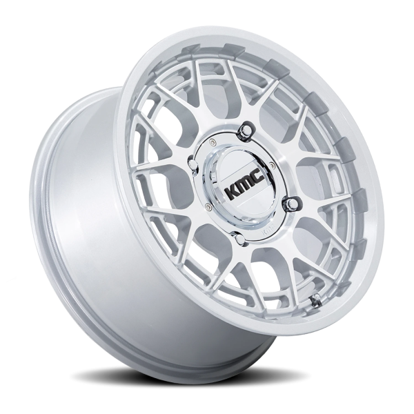 KMC UTV Technic UTV KS139 Wheels - Gloss Silver / Machined