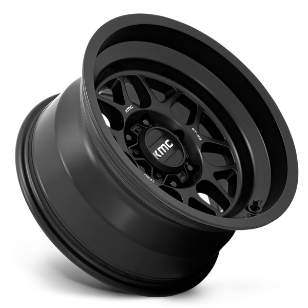 KMC KM725 Terra Wheel - 20x9 Satin Black Rim (5x127 Bolt Pattern, 0mm Offset, 71.5mm Hub)