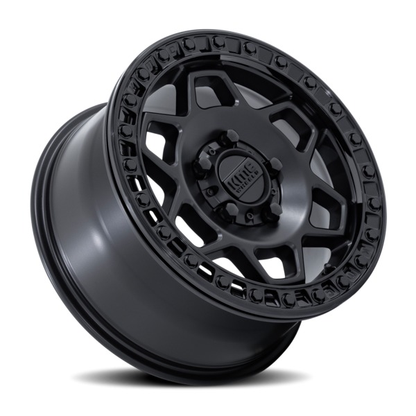 KMC UTV Torx Beadlock UTV KS241 Wheels - Matte Black / Gloss Black Ring