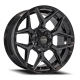 4PLAY 4P06 Gen2 Wheel - 24x12 Gloss Black w/ Brushed Face-Tinted Clear Rim (6x135/139.7 Bolt Patt...
