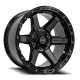 4PLAY 4P63 Gen3 Wheel - 22x12 Gloss Black w/ Brushed Face-Tinted Clear Rim (6x135/139.7 Bolt Patt...
