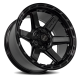 4PLAY 4P63 Gen3 Wheel - 22x12 Gloss Black w/ Brushed Face-Tinted Clear Rim (6x135/139.7 Bolt Patt...