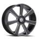 Asanti Black Label ABL-15 Apollo Wheel - 24x9 Satin Black w/ Milled Rim (6x139.7 Bolt Pattern, +3...
