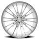 Axe CF2 Wheel - 22x9 Silver Rim (5x130 Bolt Pattern, +35mm Offset, 74.1mm Hub)